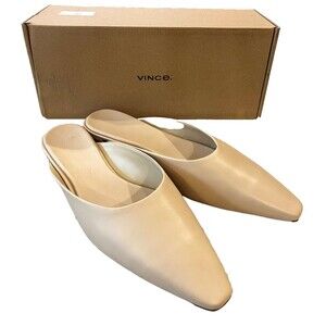 Vince Cream Mules